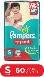 Pampers Pants Diapers Small Size 60 pc Pack - S
