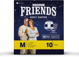 Friends Overnight Diaper 16 Hours Protection - M