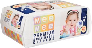 Mee Mee Premium Breathable Diapers - M