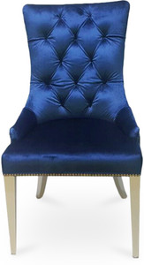 black square Solid Wood Dining Chair