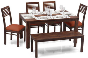 Urban Ladder Zella Solid Wood Dining Chair