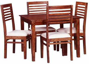 The Attic Solid Wood 4 Seater Dining Set