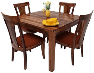 The Attic Solid Wood 4 Seater Dining Set