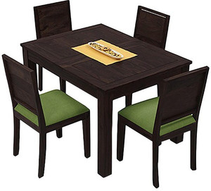 The Attic Solid Wood 4 Seater Dining Set