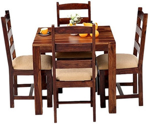 The Attic Solid Wood 4 Seater Dining Set