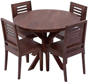 The Attic Solid Wood 4 Seater Dining Set
