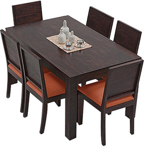 The Attic Solid Wood 6 Seater Dining Set