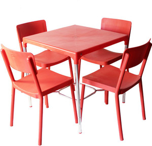cello plastic 4 seater dining set