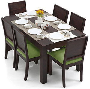 Urban Ladder Arabia - Oribi Solid Wood 6 Seater Dining Set