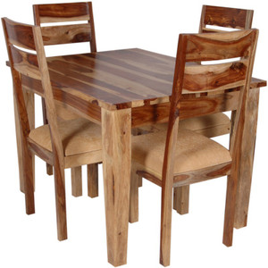 The Attic Solid Wood 4 Seater Dining Set