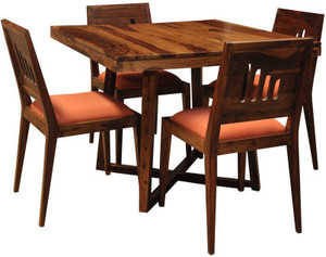 The Attic Solid Wood 4 Seater Dining Set