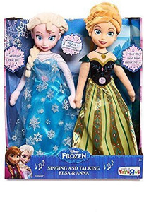 DISNEY Singing and Talking Elsa and Anna Dolls Singing and