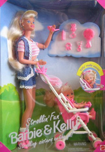 Strollin fun barbie and kelly online