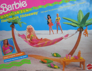 Barbie shop hammock set