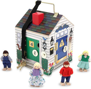 Melissa and doug doorbell house best sale