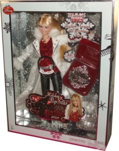 Hannah Montana Disney 2008 Holiday Pop Star 11 Inch Singing In