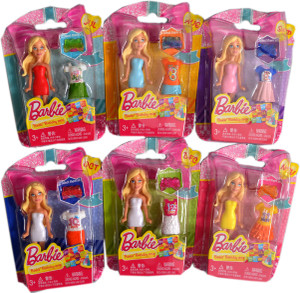 BARBIE Barbie Mini Birthday Dolls Collection Of 6 Month Series