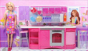 Barbie doll clearance cooking food