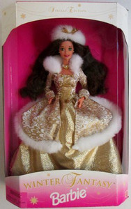 Winter fantasy barbie 1995 discount
