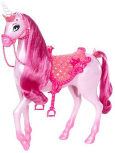 barbie doll with unicorn