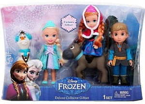 Tolly Tots Disney Frozen Toddler Dolls Deluxe Collector Gift Set
