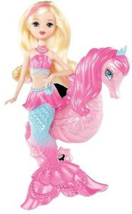 BARBIE The Pearl Princess Mermaid With Seahorse The Pearl