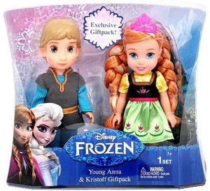 young elsa and anna dolls