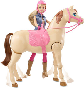 Saddle N Ride Horse . Buy Barbie toys in India. shop for BARBIE