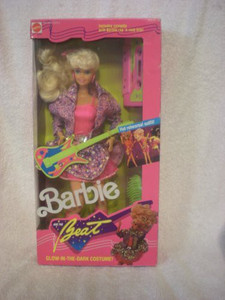 Barbie glow top in the dark