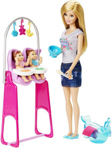 Barbie life in the twin house top
