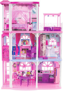 BARBIE Pink 3 Story Dream Townhouse Pink 3 Story Dream Townhouse shop for BARBIE products in India. Flipkart