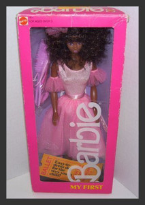 MATTEL My First Barbie African American 1986 1801 My First