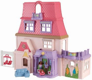 Fisher price my first hot sale dollhouse african american family