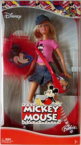 Barbie and mickey mouse sale