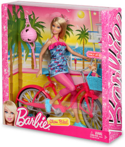 Barbie doll bike set shop