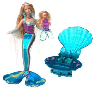 Mermaid barbie house on sale