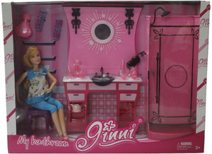 Barbie dream deals bathroom set