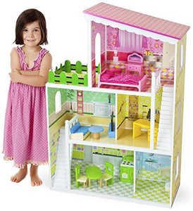 Generation Wooden Wonders Living Large Modern Dollhouse with