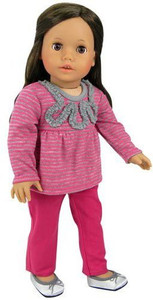Doll Clothes 18/" Sneakers Hot Pink Sophia/'s Fits American Girl Dolls