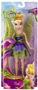 9 Inches Disney Fairies The Pirate Fairy Exclusive Doll Set Tink /& Zarina
