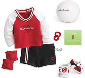 American girl outlet volleyball outfit