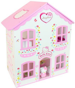 Pink kitty house of toys sales