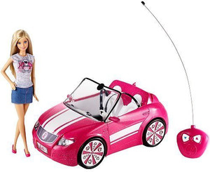 MATTEL Barbie Rc Convertible Malibu Avenue Barbie Rc Convertible