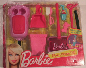 Barbie glam vacuum set hot sale