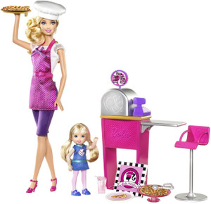 Barbie doll pizza maker hot sale
