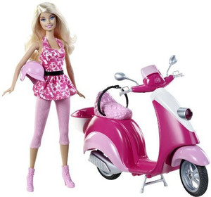 MATTEL Barbie Kidpicks And Scooter Barbie Kidpicks And Scooter