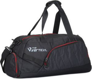 Vertical duffle bag clearance