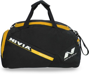 Nivia Sports E Gym Bag 12 Inch 30 Cm Travel Duffel Black Nivia Sports E Gym Bag 12 Inch 30 Cm Travel Duffel