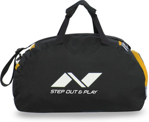 Nivia Sports E Gym Bag 12 Inch 30 Cm Travel Duffel Black Nivia Sports E Gym Bag 12 Inch 30 Cm Travel Duffel Bagblack Yellow