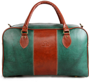 The Clownfish Artificial Leather Duffel Luggage Cabin Bag Travel Duffel Bag